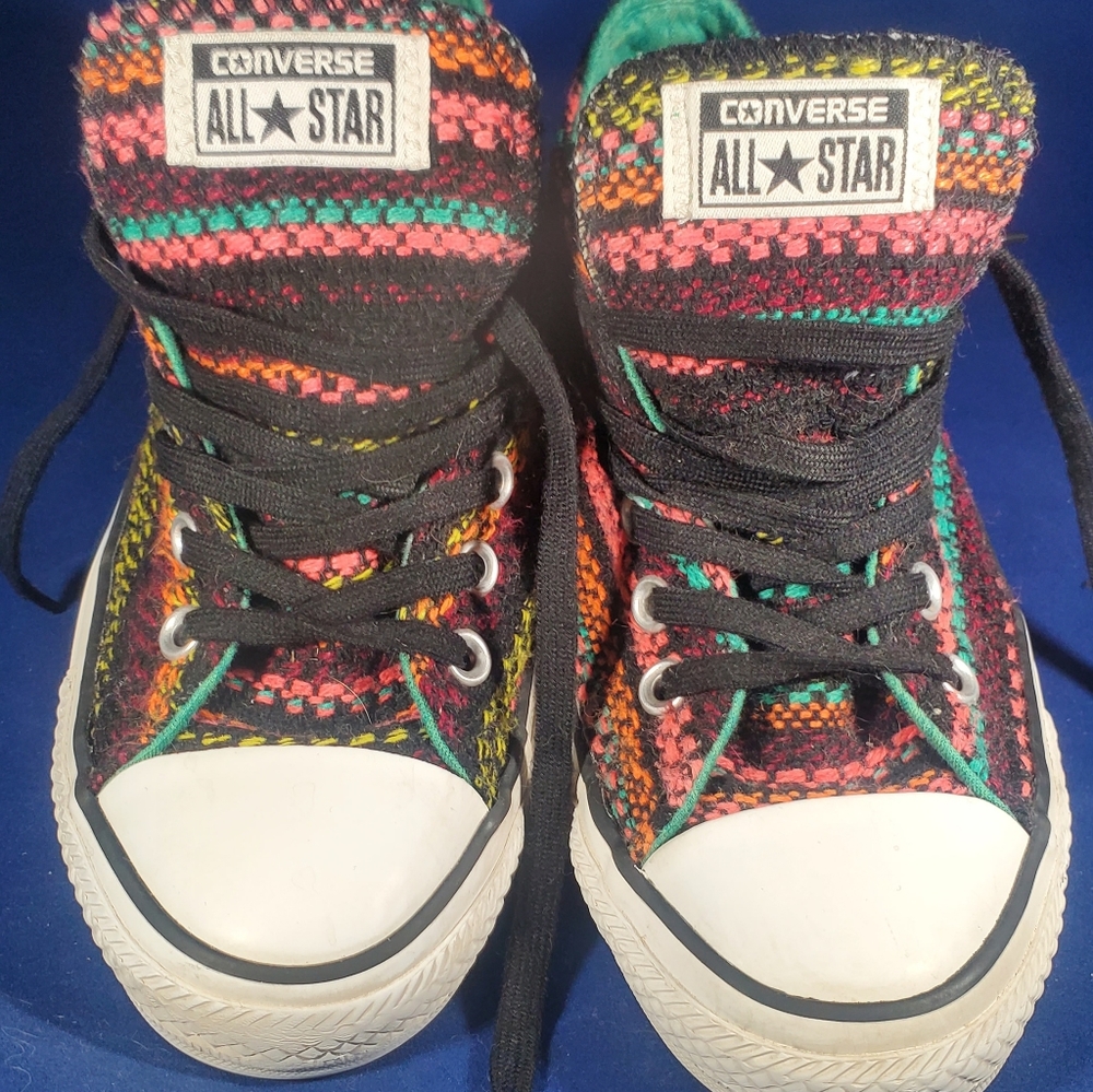 Converse Chuck Taylor Rasta Sneakers Braided Low Tops Retro